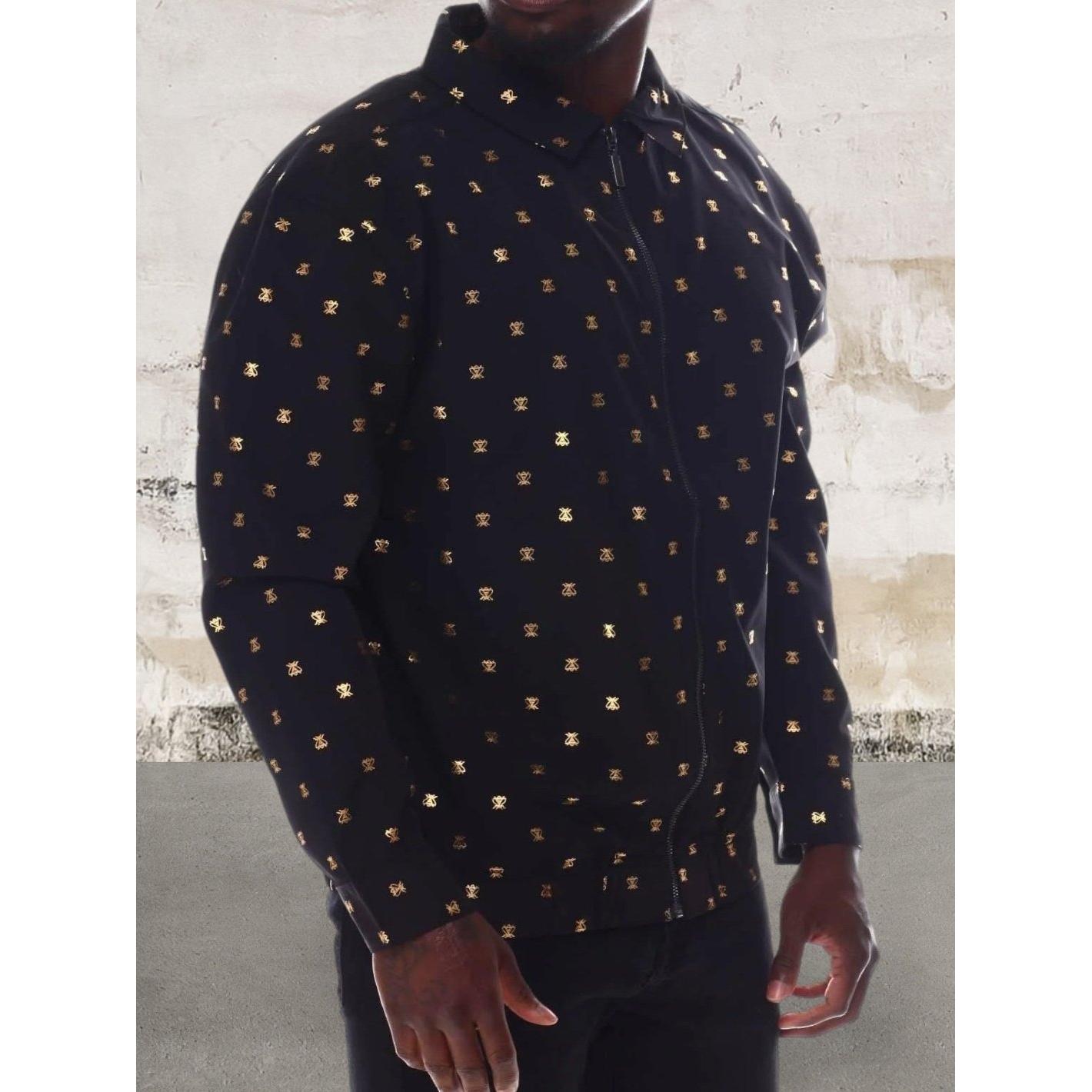 Men's long sleeve front zipper top