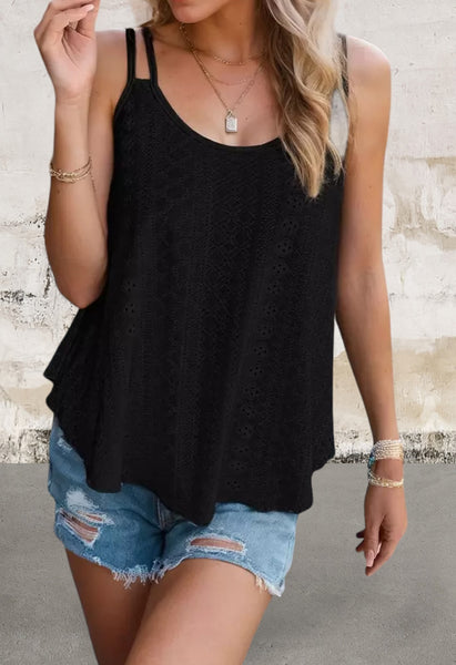 Sleeveless Spaghetti Strap top