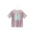 Short sleeve pink beverly hills jersey top