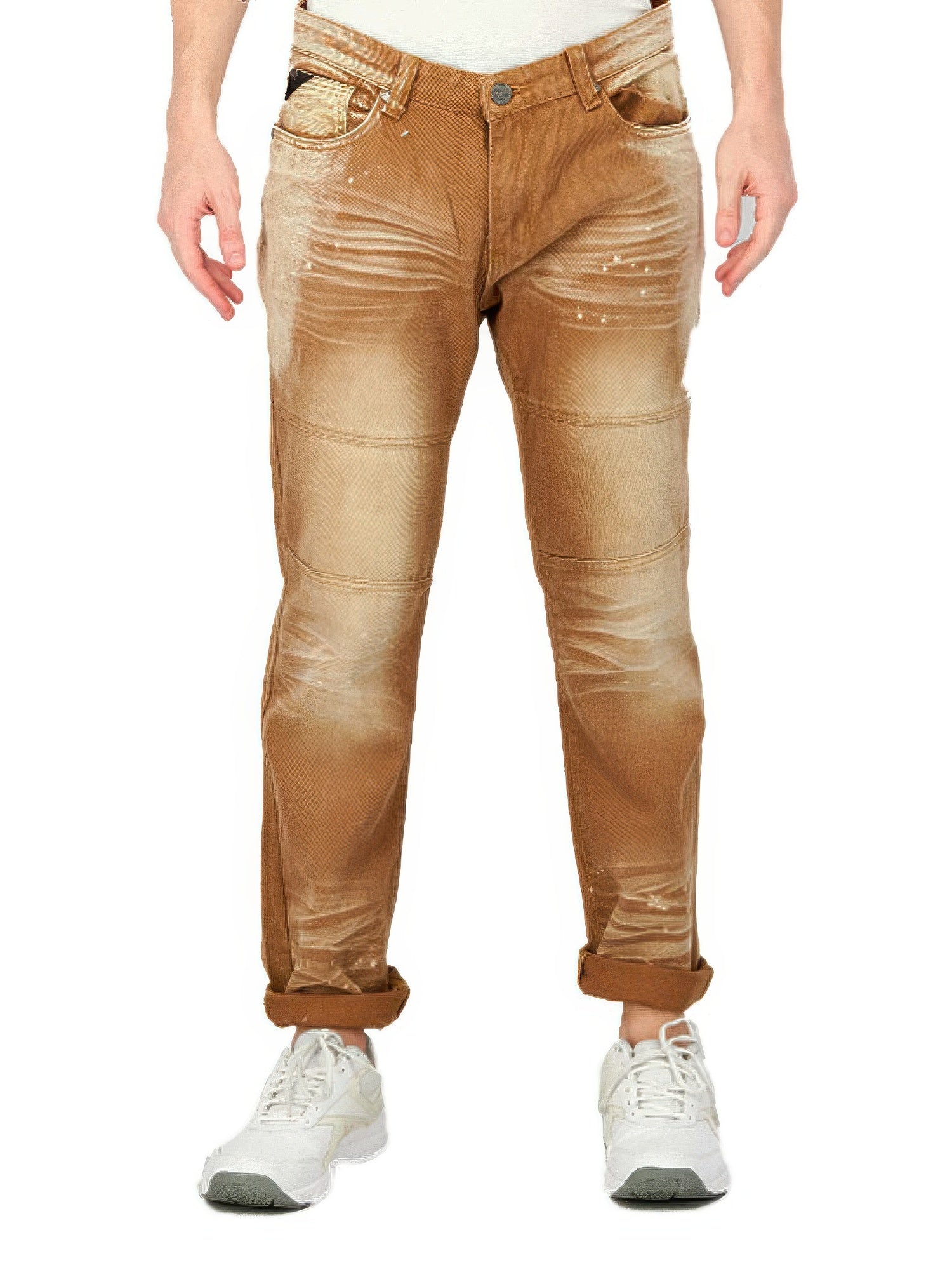 Men's regular fit non-stretchable denim Jeans