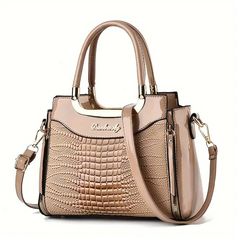 Women's Shoulder Crossbody Crocodile Print Handbags