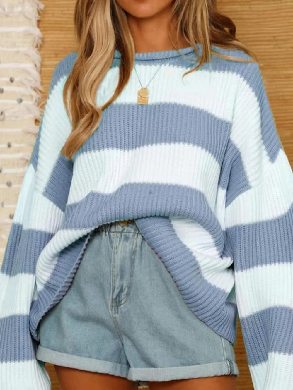 Long Sleeve Round Neck Sweater