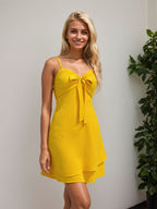 Sleeveless Layered Mini Cami Dress