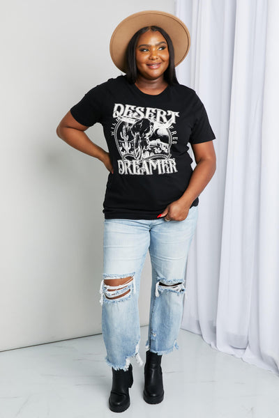 MineB Short Sleeve DESERT DREAMER Graphic T-Shirt