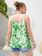 Plus Size Sleeveless Scoop Neck Cami Top