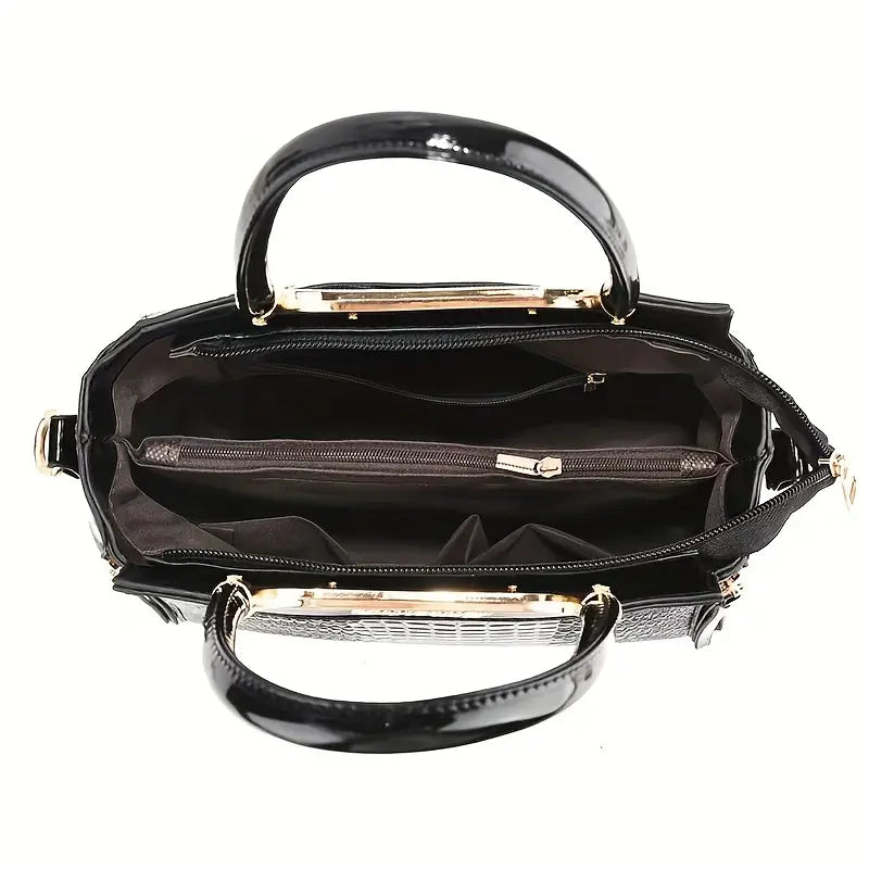 Women's Shoulder Crossbody Crocodile Print Handbags
