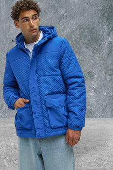Mens Diamond quilt Puffer Jacket