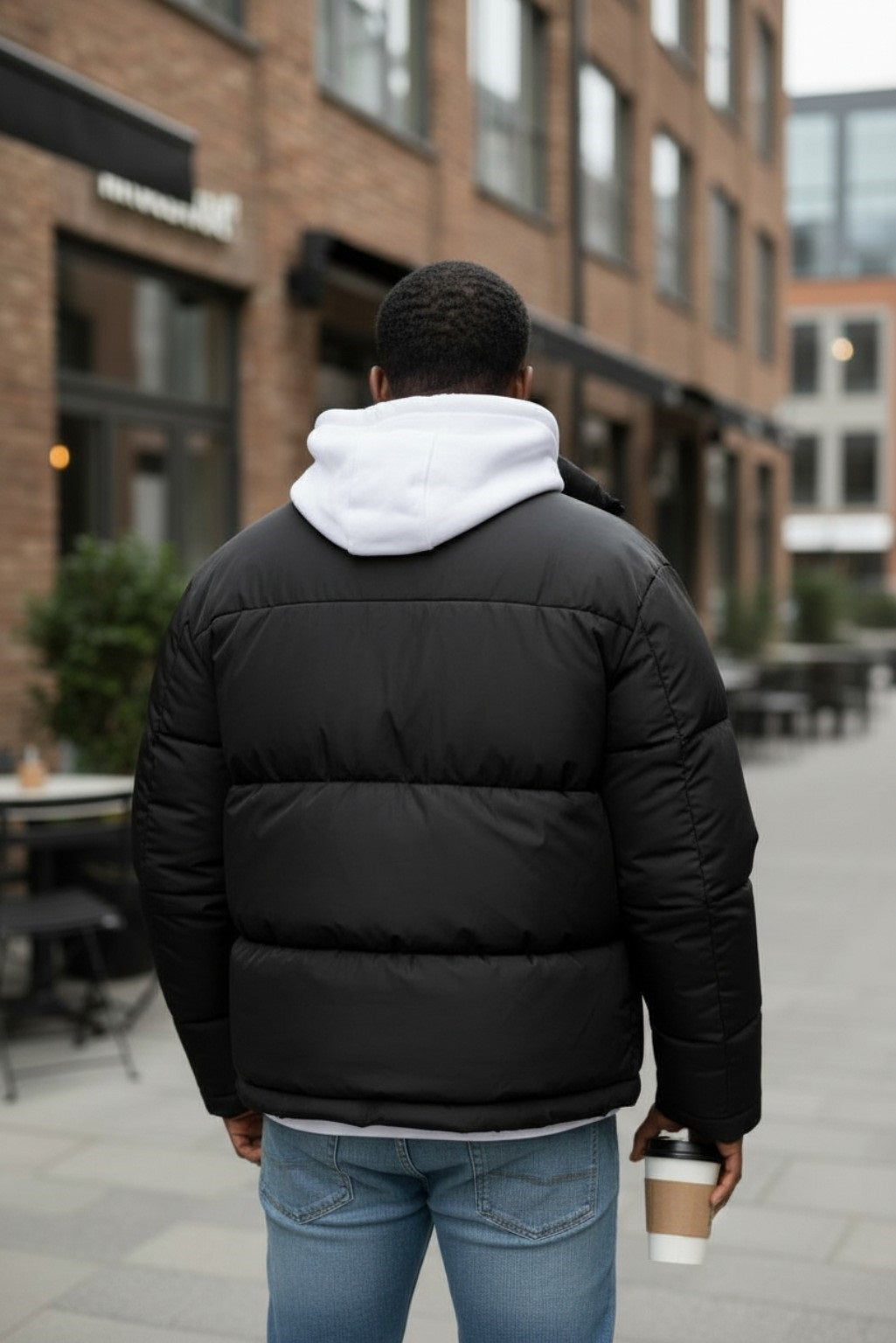 Men's Zip Up Winter Coat