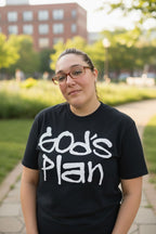 Short Sleeve God's Plan Oversize Top