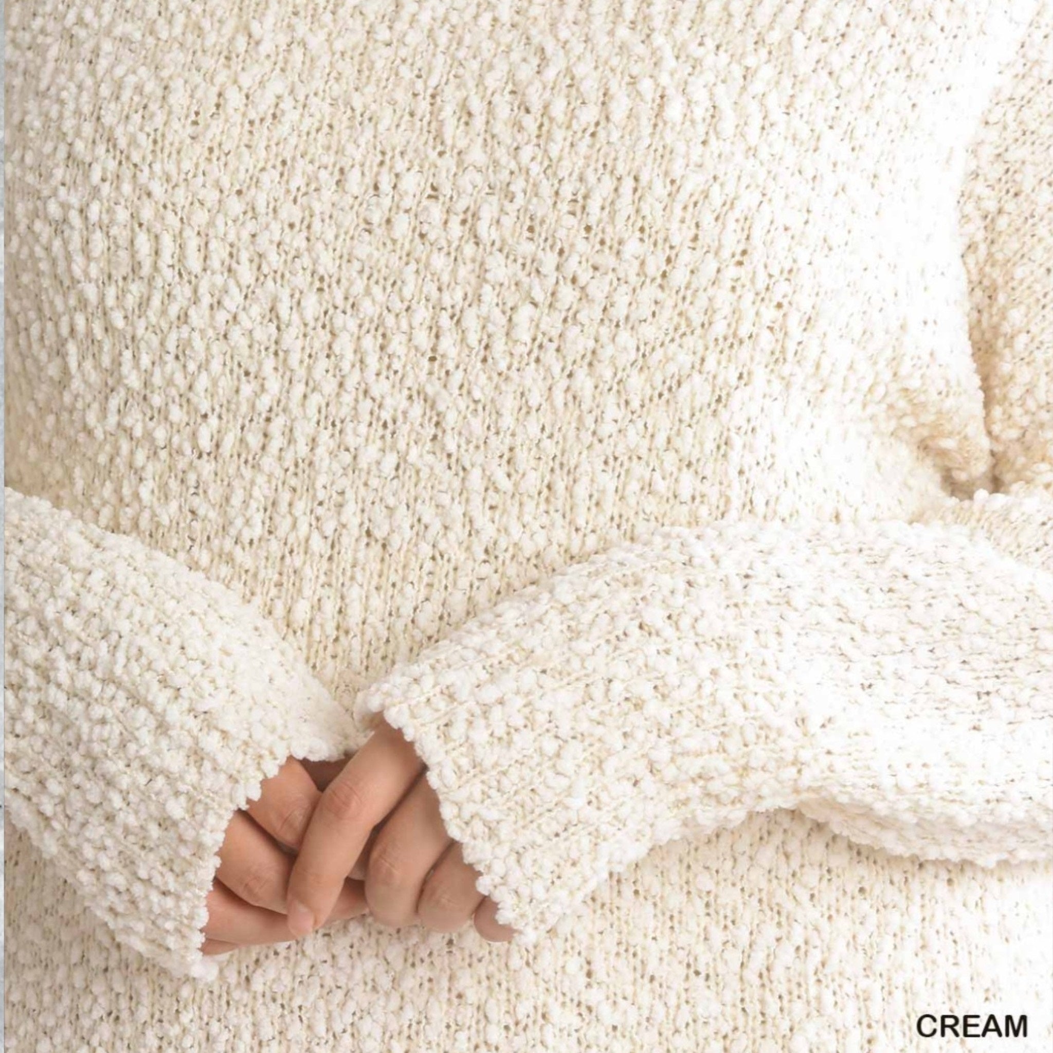 Plus Size Long Sleeve Sweater Dress