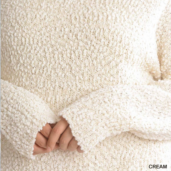 Plus Size Long Sleeve Sweater Dress