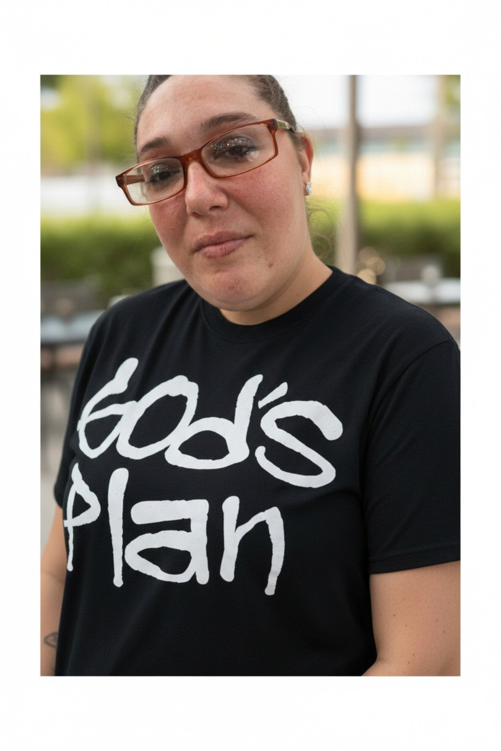 Short Sleeve God's Plan Oversize Top