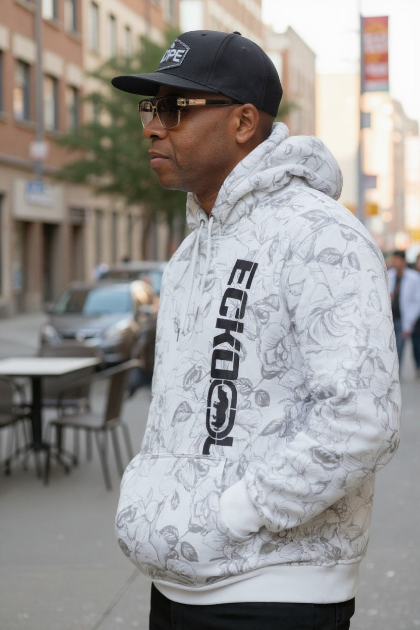 Men's Ecko Unltd White Long sleeve Hoodie