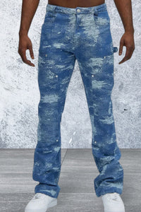 Men's Slim Flare Carpenter Jeans