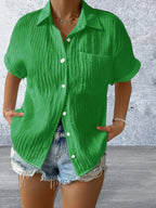 Lightweight Button-Down Shirts For Summer