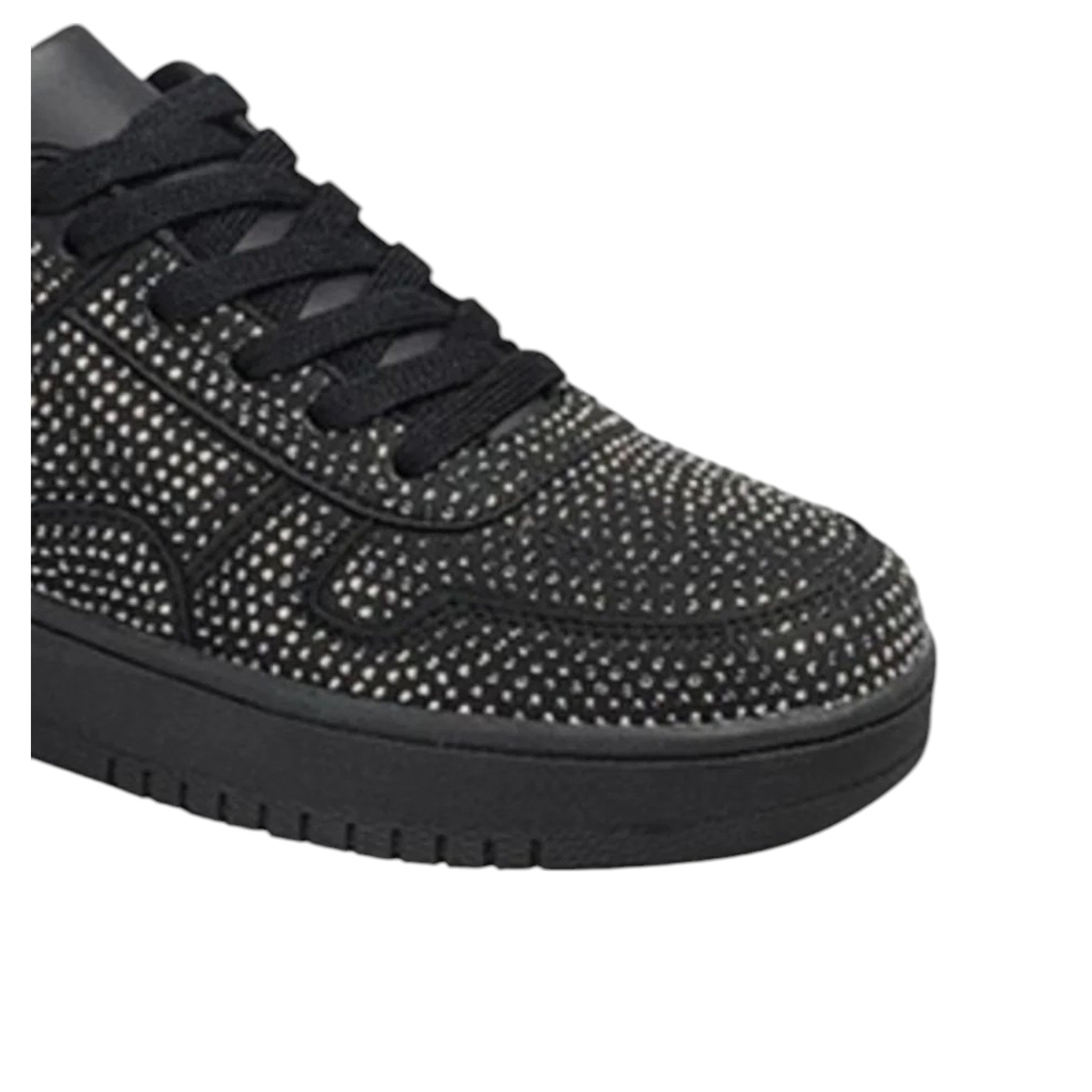 Women's  Rhinestone Platform Flat Sneakers