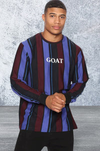 Men's long sleeve multicolor top