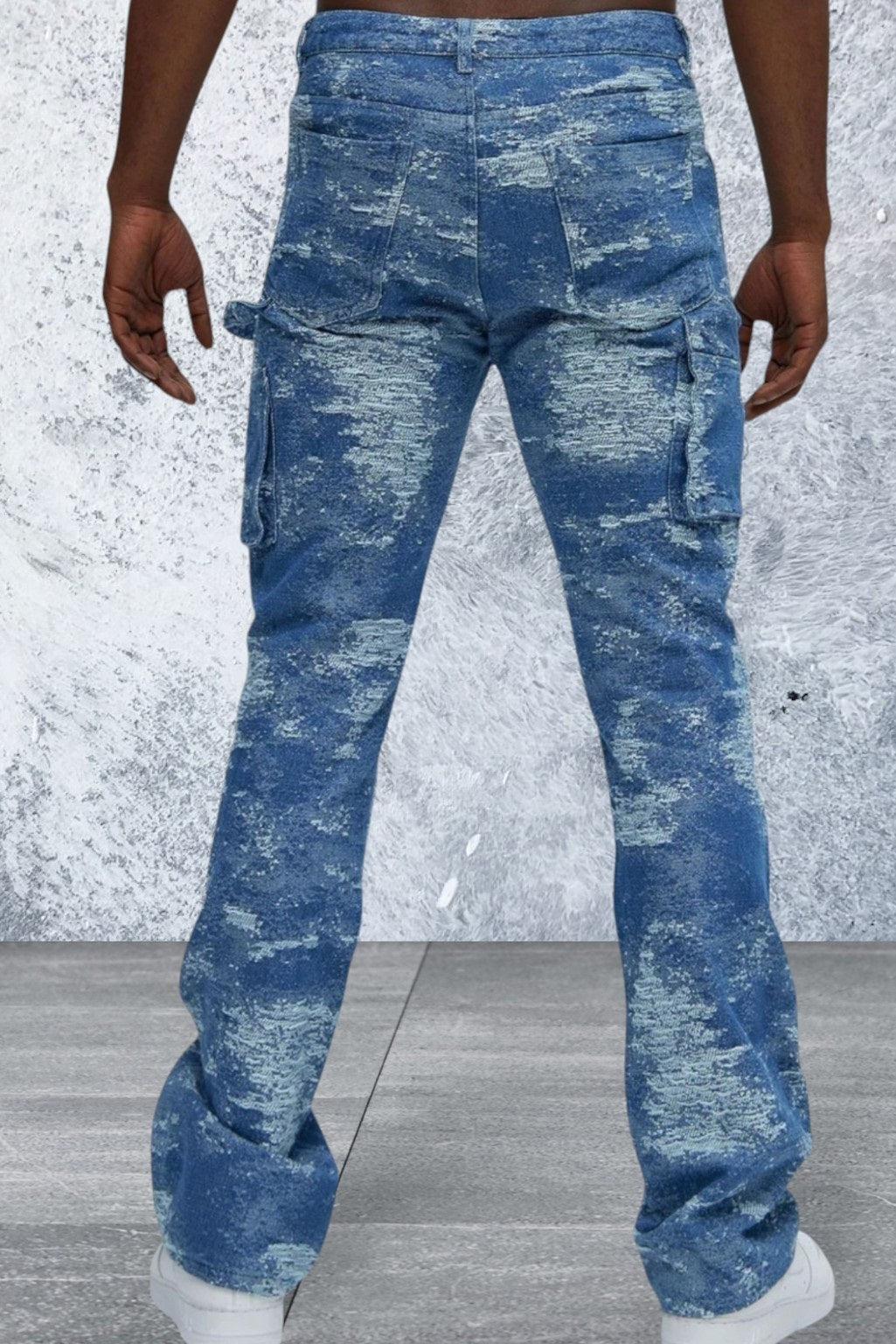 Men's Slim Flare Carpenter Jeans