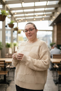 Crew Neck Loose Long Sleeve Sweater