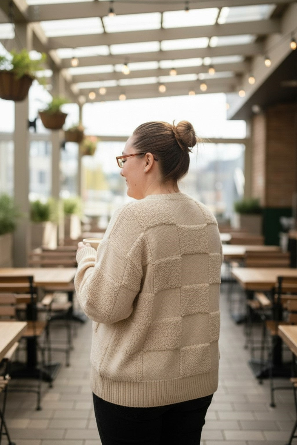 Crew Neck Loose Long Sleeve Sweater