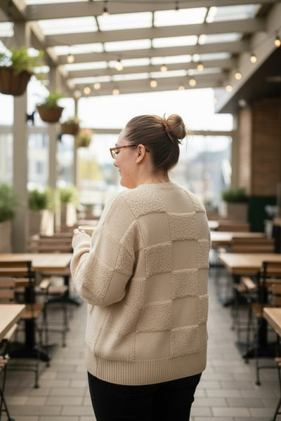 Crew Neck Loose Long Sleeve Sweater