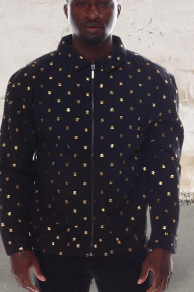 Men's long sleeve front zipper top