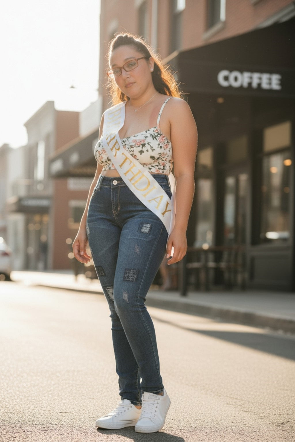 Juniors stretchy high rise skinny dark blue jeans