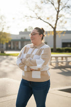 Women's Polo Collar Loose Sweater