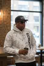 Men's Ecko Unltd White Long sleeve Hoodie