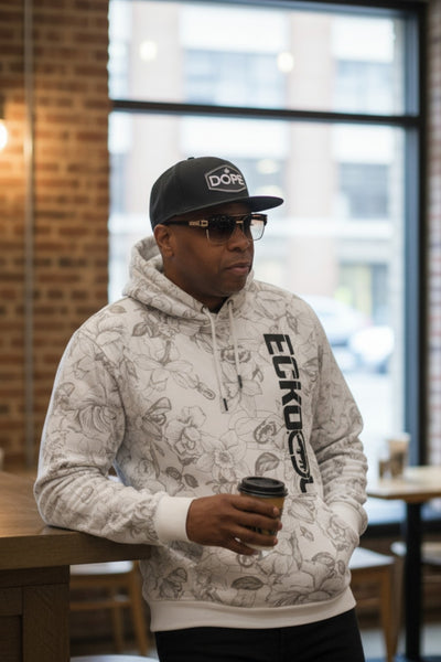 Men's Ecko Unltd White Long sleeve Hoodie