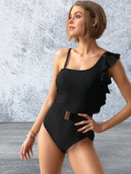 Davi & Dani Ruffle One Piece Swimsuit