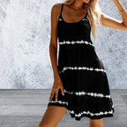 Sleeveless Scoop Neck Mini Cami Dress