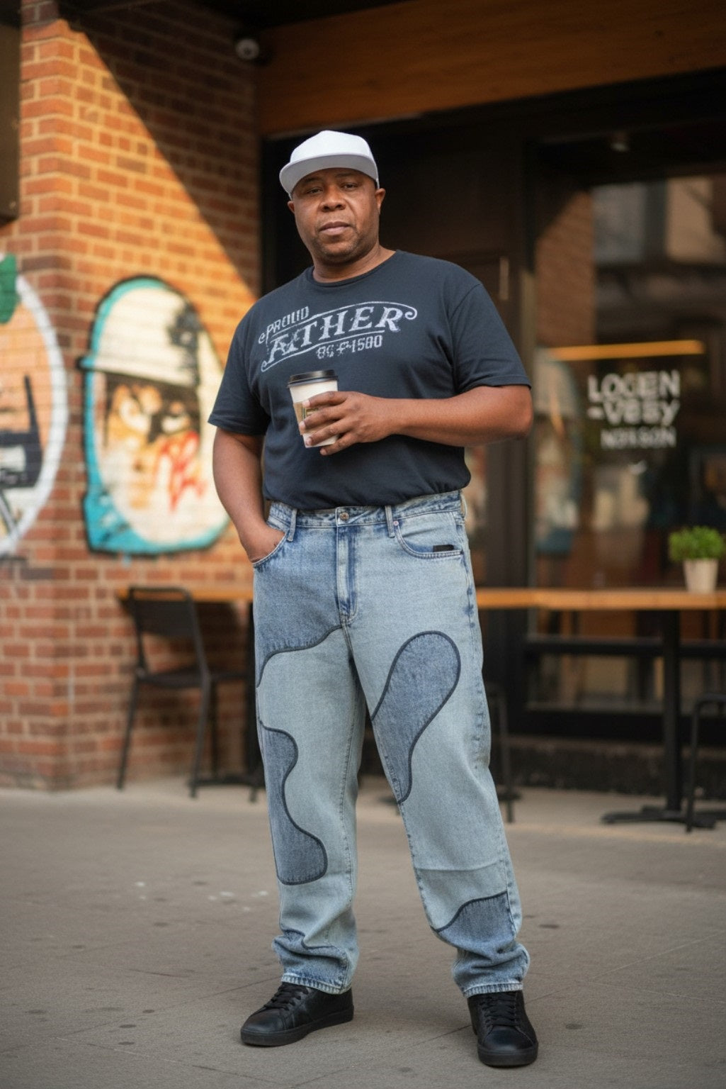 Men Straight Light Blue Jeans