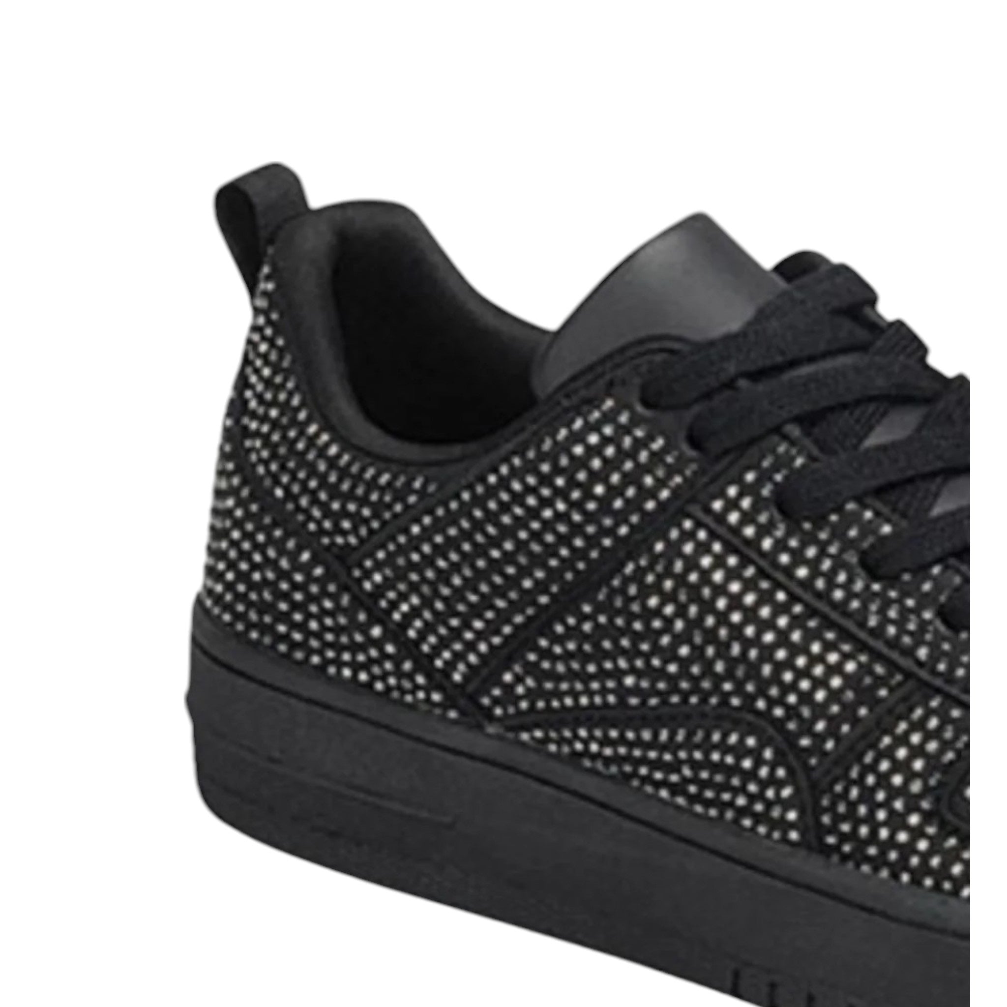 Women's  Rhinestone Platform Flat Sneakers