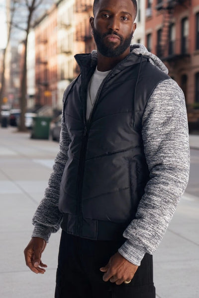 Men's Vest Hooded Jacket