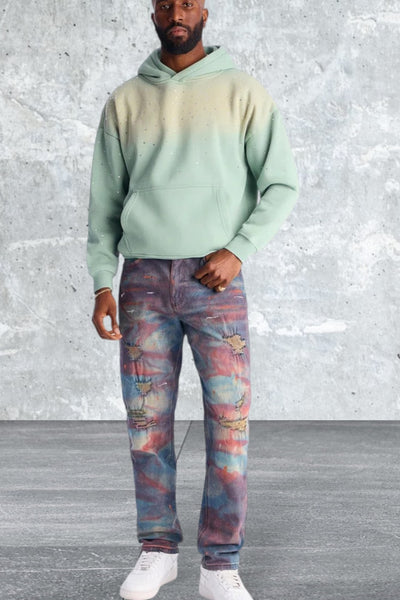 Men's Slim Street Artist Rip And Repair Jean