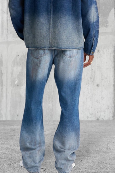 Men's Denim Vintage Blue Jean