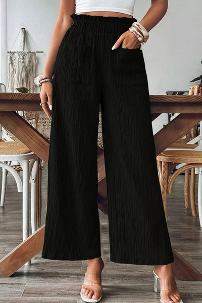 High Waisted Wide Leg Pants