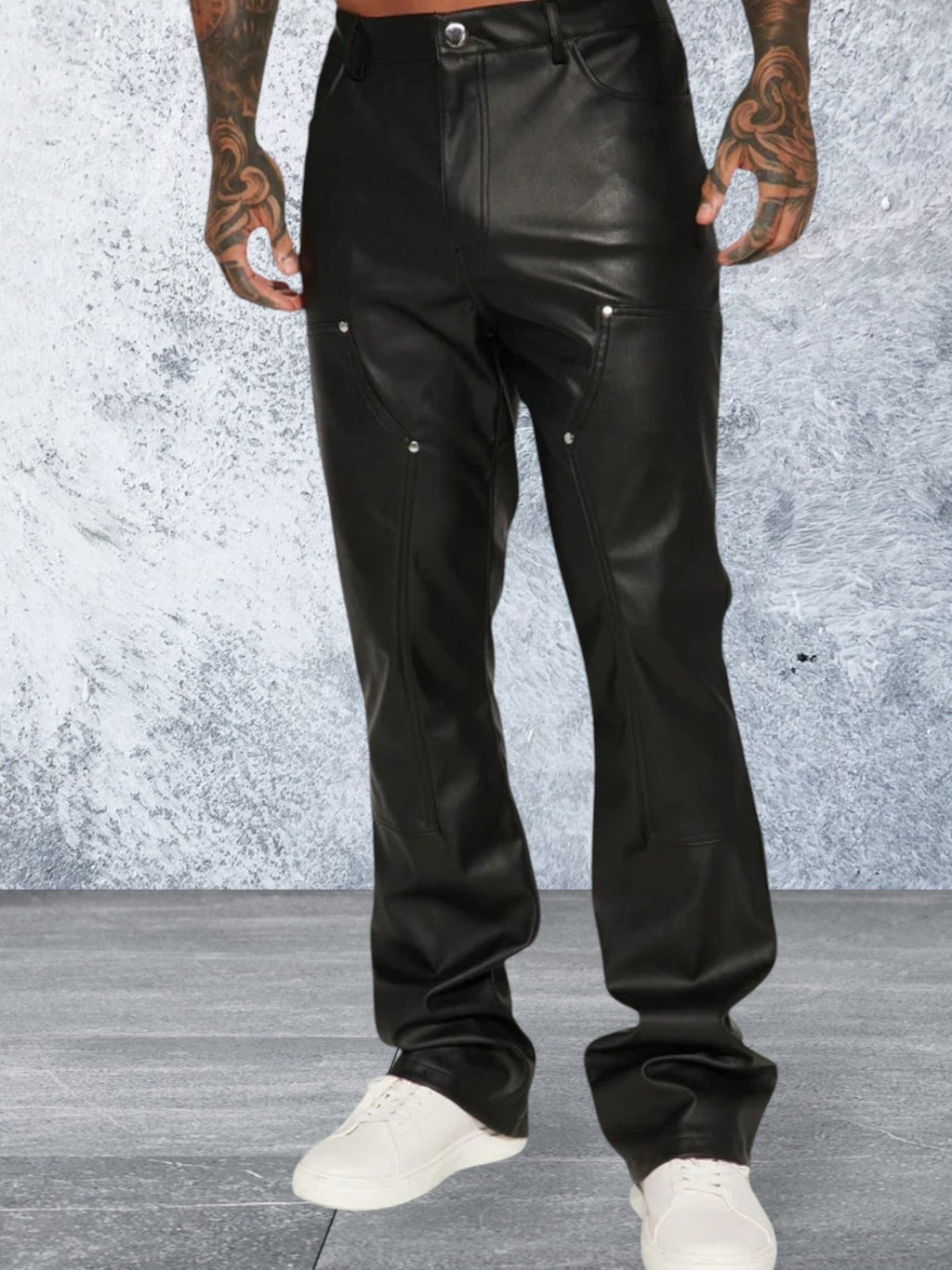 Men's Big & Tall PU Pant