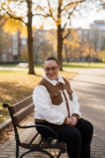 Women's Corduroy Patchwork Jacket