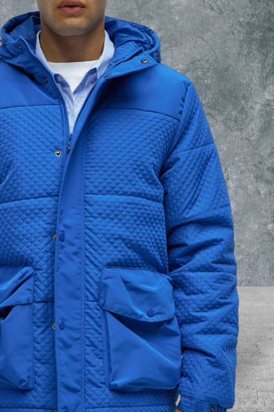 Mens Diamond quilt Puffer Jacket
