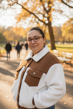 Women's Corduroy Patchwork Jacket