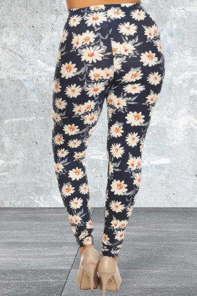 Plus Size Buttery Soft Print Leggings