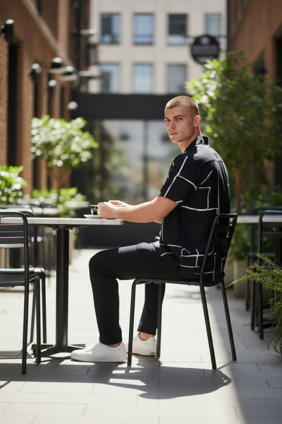 Men's Boho Lines Camp Shirt