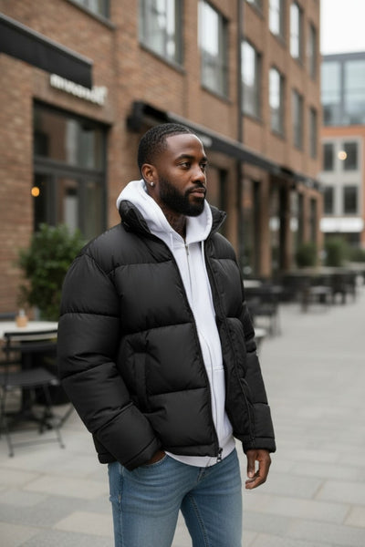 Men's Zip Up Winter Coat