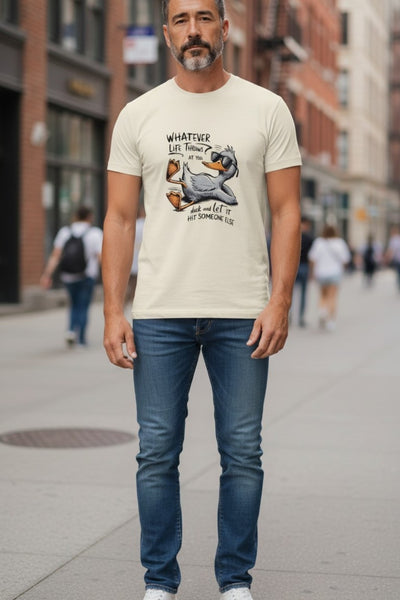 Men's Short Sleeve Oversized Heavyweight Graphic T-Shirt