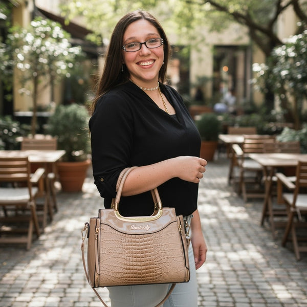 Women's Shoulder Crossbody Crocodile Print Handbags