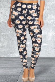 Plus Size Buttery Soft Print Leggings