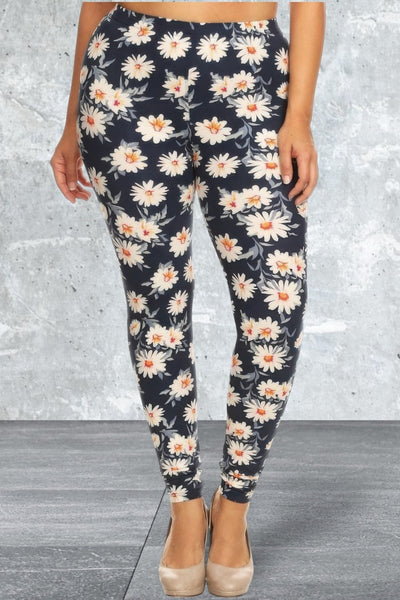 Plus Size Buttery Soft Print Leggings