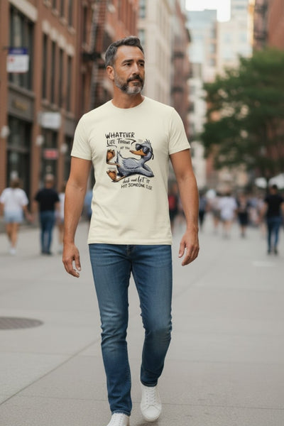 Men's Short Sleeve Oversized Heavyweight Graphic T-Shirt